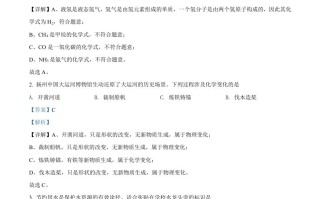 2022年江苏省扬州市中考化学真题-【免费下载-高清无水印】【中考真题电子版可打印】