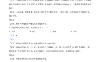 海南省2021年中考生物试题-【免费下载-高清无水印】【中考真题电子版可打印】