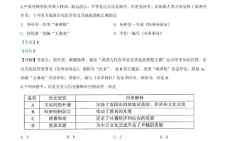 湖南省株洲市2020年中 考历史试题-【免费下载】