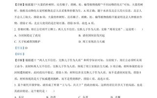 2024年 新疆中考历史真题-【免费下载】