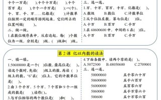 四年级数学册每日晚练学习单-【免费下载-高清无水印】【数学电子版可打印】