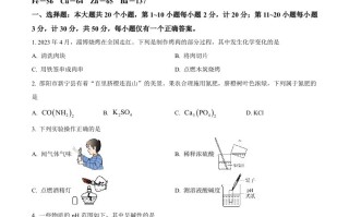  2023年湖南省邵阳市中考化学真题-【免费下载】