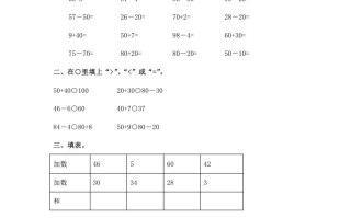 一年级数学册两位数减一位数及答案2-【免费下载-高清无水印】【数学电子版可打印】
