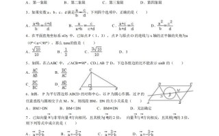 九年级数学期末试卷1-1卷沪教版-【免费下载-高清无水印】【数学电子版可打印】