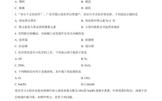 2023年广东省中考化学真题-【免费下载-高清无水印】【中考真题电子版可打印】