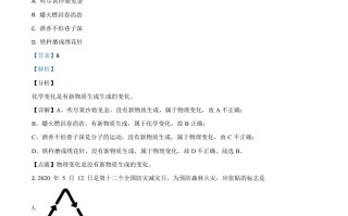 四川省绵阳市2020年中考化学试 题-【免费下载】