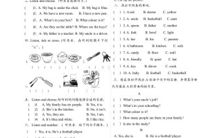 四年级英语册期末测试卷6-【免费下载-高清无水印】【英语电子版可打印】