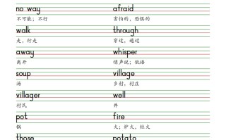 2025春新版三外研版英语单词棒棒体字帖-Wordande xpressions-【免费下载】