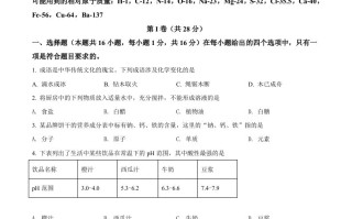  2022年山东省青岛市中考化学真题-【免费下载】