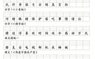 【25年春 -识字表注音练习】一语文-【免费下载】