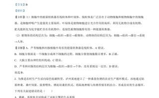 2023年四川省泸州市中考生物真题-【免费下载-高清无水印】【中考真题电子版可打印】