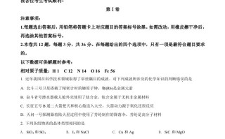 2021年高考 化学试卷-【免费下载】