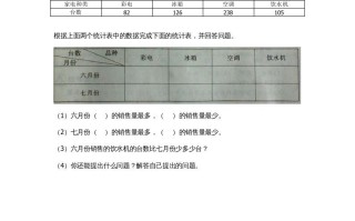 五年级数学册6.1认识复式统计表-【免费下载-高清无水印】【数学电子版可打印】