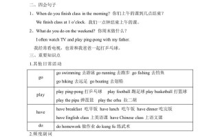 五年级英语册素材-复习总资料｜-【免费下载-高清无水印】【英语电子版可打印】
