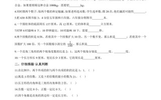 六年级数学册小升初模拟试题苏教版-【免费下载-高清无水印】【数学电子版可打印】