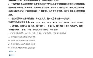 2023年广东省广州市中考化学真题-【免费下载-高清无水印】【中考真题电子版可打印】