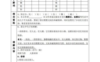 五语文课前预习单-【免费下载-高清无水印】【语文电子版可打印】