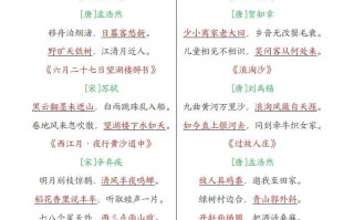 六年级册语文重要知识点汇总-【免费下载-高清无水印】【语文电子版可打印】