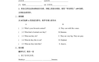 六年级英语册Unit3习题——第二课时-【免费下载-高清无水印】【英语电子版可打印】