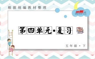 五年级语文册第四单元复习课件-【免费下载-高清无水印】【语文电子版可打印】