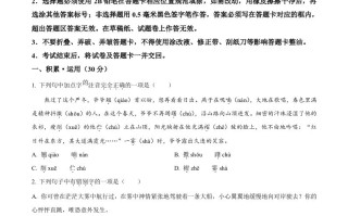2024年四川省达州市中 考语文真题-【免费下载】
