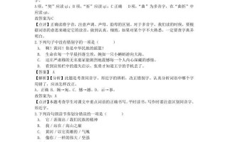 2021-2022学年七年级册语文第五课测试卷及答案部编版-【免费下载-高清无水印】【语文电子版可打印】