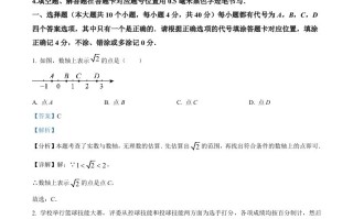2024年 四川省南充市中考数学试题-【免费下载】