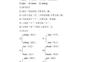 二年级语文册第三单元知识小结-【免费下载-高清无水印】【语文电子版可打印】