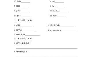 六年级英语册Unit2单元知识梳理卷-【免费下载-高清无水印】【英语电子版可打印】