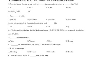湖北省黄石市2020 年中考英语试题-【免费下载】