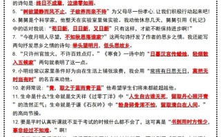 六年级册语文小S初常考古诗词名言过关检测-【免费下载-高清无水印】【语文电子版可打印】