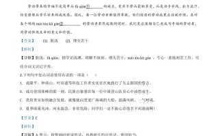 贵州 省安顺市2020年中考语文试题-【免费下载】