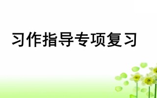 三年级语文册专项9习作指导复习课件-【免费下载-高清无水印】【语文电子版可打印】