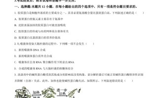 202 2年高考生物试卷-【免费下载】