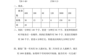 四年级数学册6.5商的变化规律-【免费下载-高清无水印】【数学电子版可打印】
