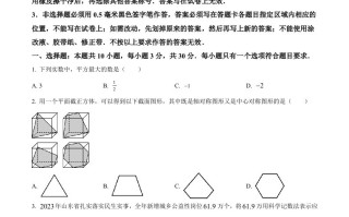 2024年山 东省枣庄市中考数学试题-【免费下载】