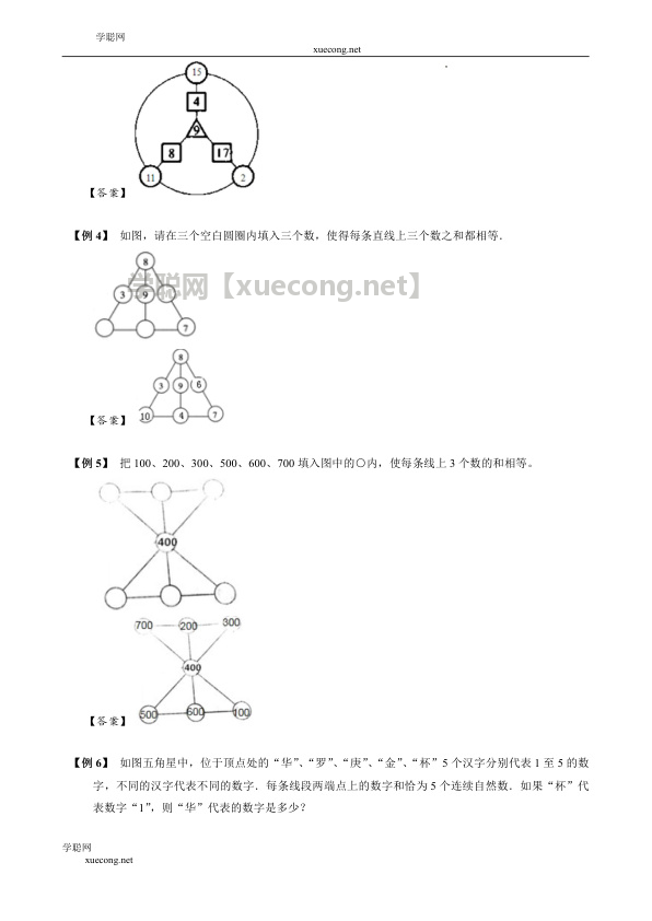 【小升初专项训练】8 凑字谜【学聪网：xuecong.net】.docx